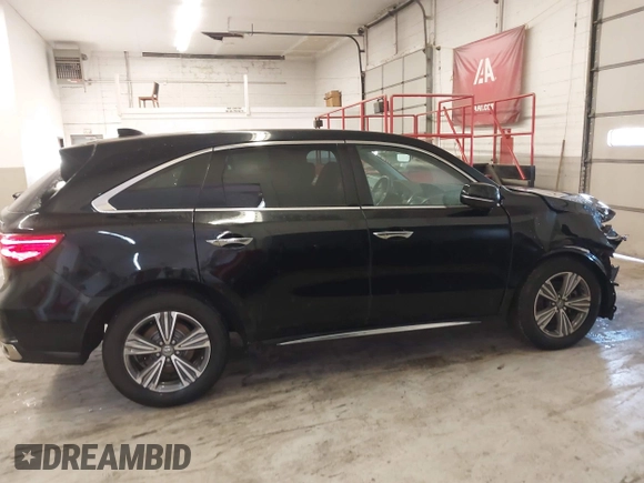 2019 Acura MDX with VIN 5J8YD4H3XKL025908, listed as a IAAI auction lot 41490178 with 82,985 mi miles. Bid and sale history available at carsss.com. Image 14.