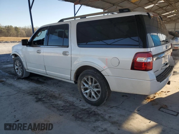 2017 Ford Expedition Max Limited with VIN 1FMJK1KT4HEA67724, listed as a Copart auction lot 47020515 with 180,858 mi miles and Salvage title. Bid and sale history available at DreamBid. Image 2.