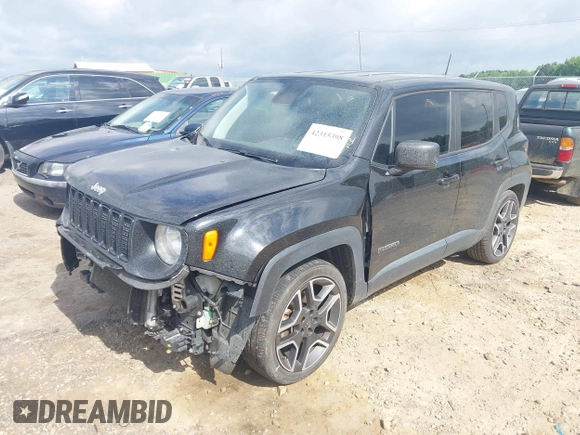 2020 Jeep Renegade Sport с VIN ZACNJAAB6LPL81499, выставлен на аукционе IAAI как лот 42315398 с пробегом 178 804 миль миль и . История ставок и продаж доступна на DreamBid. Изображение 2.