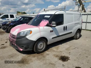2016 Ram ProMaster City Cargo Tradesman with VIN ZFBERFAT6G6A98536, listed as a Copart auction lot 63635664 with 180,700 mi miles and Salvage Title. Bid and sale history available at DreamBid. Image 1.