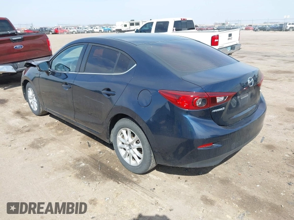2016 Mazda 3 i Sport with VIN JM1BM1U77G1338493, listed as a IAAI auction lot 41990820 with 155,339 mi miles and . Bid and sale history available at carsss.com. Image 3.