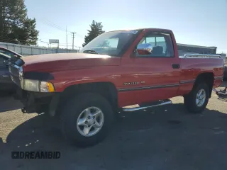 1997 Dodge 1500 with VIN 1B7HF16Y9VS157106, listed as a Copart auction lot 77316174 with 95,660 mi miles and Salvage Title. Bid and sale history available at DreamBid. Image 1.