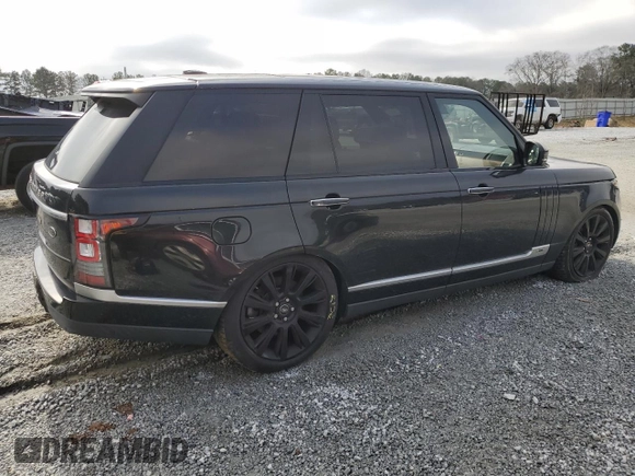 2015 Land Rover Range Rover Autobiography with VIN SALGV3TF5FA222269, listed as a Copart auction lot 44347535 with 63,256 mi miles and Clean title. Bid and sale history available at DreamBid. Image 3.