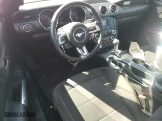 2015 Ford Mustang V6 with VIN 1FA6P8AM1F5346940, listed as a Copart auction lot 49777285 with 104,530 mi miles and Salvage Title. Bid and sale history available at carsss.com. Image 8.