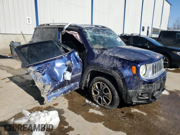 2018 Jeep Renegade Limited с VIN ZACCJBDB3JPH43930, выставлен на аукционе Copart как лот 88954385 с пробегом 35 112 миль миль и Списание • Salvage title. История ставок и продаж доступна на DreamBid. Изображение 4.