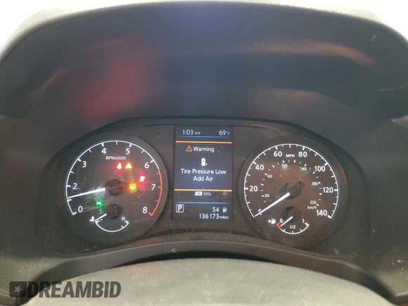 2021 Nissan Altima 2.5 S with VIN 1N4BL4BV0MN367544, listed as a Copart auction lot 48884485 with 136,173 mi miles and Salvage Title. Bid and sale history available at carsss.com. Image 9.