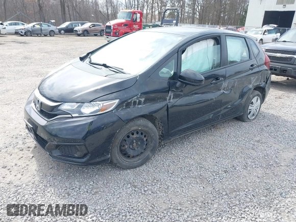2019 Honda Fit LX with VIN 3HGGK5H43KM710749, listed as a IAAI auction lot 41834329 with 39,667 mi miles. Bid and sale history available at carsss.com. Image 17.
