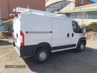 2021 Ram ProMaster Cargo with VIN 3C6LRVNG1ME576187, listed as a Copart auction lot 81195664 with Not Provided miles and Salvage Title. Bid and sale history available at DreamBid. Image 3.