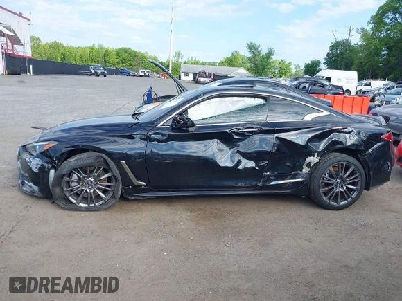 2017 Infiniti Q60 Premium with VIN JN1EV7EL7HM552671, listed as a IAAI auction lot 42044432 with 136,199 mi miles and . Bid and sale history available at DreamBid. Image 13.