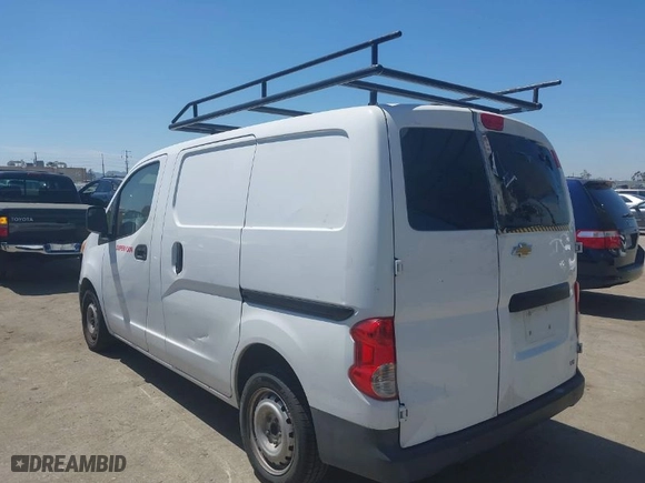 2015 Chevrolet City Express Cargo Van LS with VIN 3N63M0YN9FK729498, listed as a IAAI auction lot 42019572 with 154,359 mi miles. Bid and sale history available at carsss.com. Image 3.