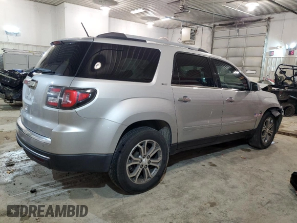 2016 GMC Acadia SLT with VIN 1GKKRRKDXGJ112428, listed as a Copart auction lot 53814744 with 109,354 mi miles and Salvage Title. Bid and sale history available at carsss.com. Image 3.