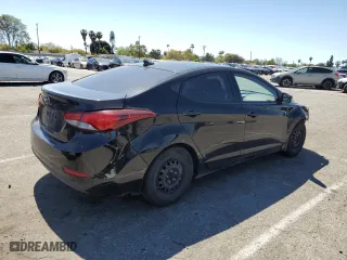2016 Hyundai Elantra SE with VIN KMHDH4AE1GU575427, listed as a Copart auction lot 49914035 with 91,297 mi miles and Non Repairable. Bid and sale history available at carsss.com. Image 3.