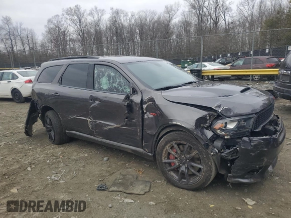 2020 Dodge Durango SRT with VIN 1C4SDJGJ2LC192929, listed as a Copart auction lot 85303824 with 71,534 mi miles and Salvage Title. Bid and sale history available at DreamBid. Image 4.