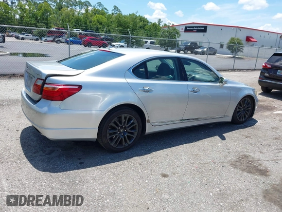 2011 Lexus LS 460 with VIN JTHBL5EF4B5105882, listed as a IAAI auction lot 42722489 with 178,042 mi miles and . Bid and sale history available at DreamBid. Image 4.