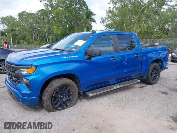 2022 Chevrolet Silverado 1500 Custom with VIN 3GCPABEK0NG630637, listed as a IAAI auction lot 41753578 with 46,919 mi miles and . Bid and sale history available at DreamBid. Image 17.
