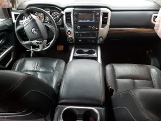 2017 Nissan Titan XD PRO-4X with VIN 1N6BA1F46HN568951, listed as a Copart auction lot 86619384 with 132,838 mi miles and Salvage Title. Bid and sale history available at carsss.com. Image 8.