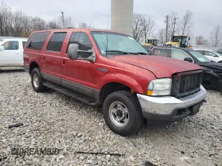 2002 Ford Excursion XLT with VIN 1FMNU41S12EC55212, listed as a Copart auction lot 80321454 with 243,448 mi miles and Clean Title. Bid and sale history available at DreamBid. Image 4.