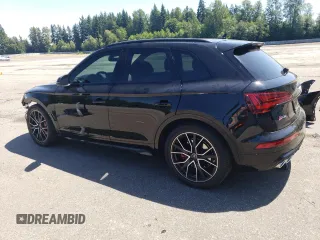 2021 Audi SQ5 Premium Plus with VIN WA1B4AFY7M2032061, listed as a Copart auction lot 59456094 with 15,309 mi miles and Salvage Title. Bid and sale history available at DreamBid. Image 2.