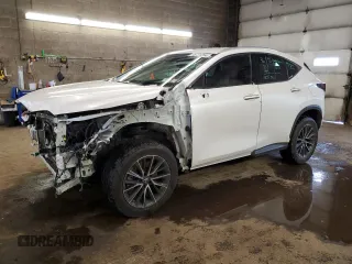 2022 Lexus NX with VIN 2T2ADCEZ5NC001848, listed as a Copart auction lot 45731204 with 48,086 mi miles and Non Repairable. Bid and sale history available at carsss.com. Image 1.