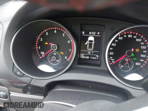 2012 Volkswagen Golf GTI Autobahn with VIN WVWHV7AJ8CW051638, listed as a IAAI auction lot 42792971 with 188,248 mi miles and . Bid and sale history available at DreamBid. Image 7.