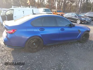 2025 BMW M3 Competition xDrive with VIN WBS33HJ05SFT74162, listed as a IAAI auction lot 41609207 with 2,912 mi miles and . Bid and sale history available at DreamBid. Image 13.