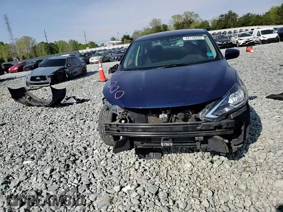 2018 Nissan Sentra S with VIN 3N1AB7AP1JY331182, listed as a Copart auction lot 52716435 with 128,694 mi miles and Salvage Title. Bid and sale history available at DreamBid. Image 10.