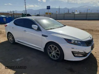 2013 Kia Optima SX with VIN 5XXGR4A63DG219814, listed as a Copart auction lot 53312465 with 125,201 mi miles and Clean Title. Bid and sale history available at carsss.com. Image 4.