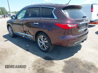 2013 Infiniti JX35 z VIN 5N1AL0MM5DC325543, wystawiony jako IAAI lot #42179986 z przebiegiem 174 743 mil mil oraz . Historia ofert i sprzedaży dostępna na DreamBid. Obrazek 3.