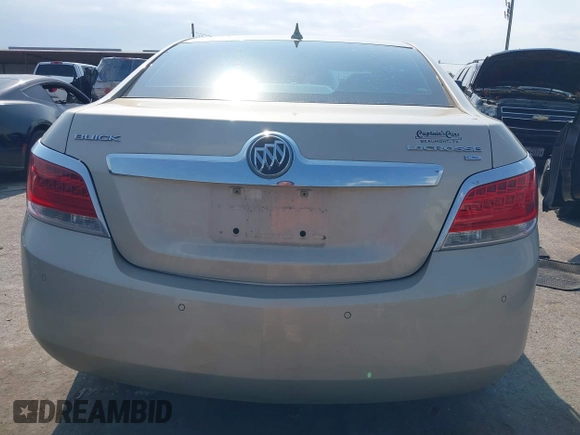 2010 Buick LaCrosse CXL with VIN 1G4GC5EG0AF237705, listed as a IAAI auction lot 42045708 with 131,683 mi miles and . Bid and sale history available at DreamBid. Image 15.
