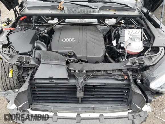 2021 Audi Q5 Premium Plus with VIN WA1BAAFY9M2035407, listed as a Copart auction lot 49468485 with 36,830 mi miles and Salvage Title. Bid and sale history available at carsss.com. Image 11.