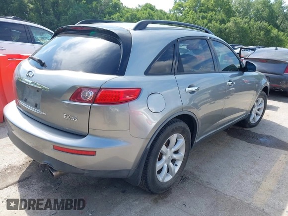 2004 Infiniti FX with VIN JNRAS08W44X203588, listed as a IAAI auction lot 42571968 with 92,319 mi miles and . Bid and sale history available at DreamBid. Image 4.