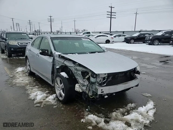 2013 Acura TSX with VIN JH4CU2F49DC009130, listed as a Copart auction lot 43559165 with 105,846 mi miles and Salvage Title. Bid and sale history available at carsss.com. Image 10.