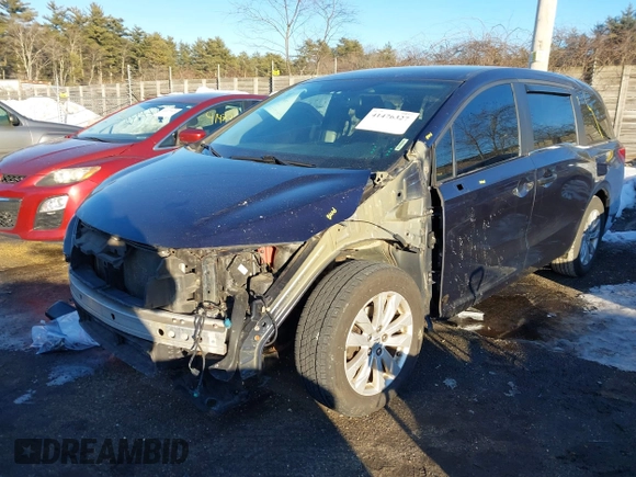 2018 Honda Odyssey LX with VIN 5FNRL6H27JB019591, listed as a IAAI auction lot 41476327 with 117,870 mi miles. Bid and sale history available at carsss.com. Image 17.