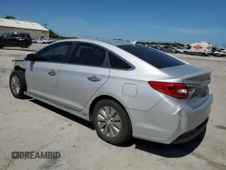 2016 Hyundai Sonata Hybrid SE with VIN KMHE24L19GA013230, listed as a Copart auction lot 61847783 with 98,244 mi miles. Bid and sale history available at carsss.com. Image 2.