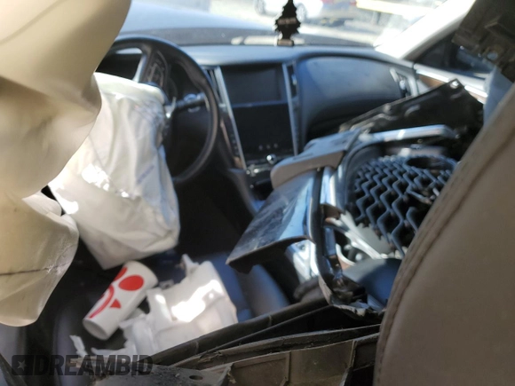 2019 Infiniti Q50 Luxe with VIN JN1EV7AR6KM553747, listed as a Copart auction lot 45784085 with Not Provided miles and Salvage Title. Bid and sale history available at carsss.com. Image 8.