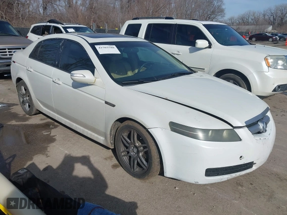 2008 Acura TL with VIN 19UUA66288A033751, listed as a IAAI auction lot 41502588 with 204,074 mi miles. Bid and sale history available at carsss.com. Image 1.