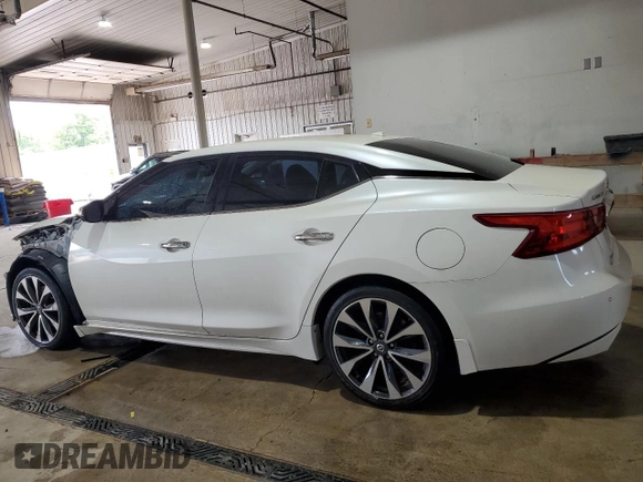 2016 Nissan Maxima S with VIN 1N4AA6AP7GC387631, listed as a Copart auction lot 58959455 with 84,045 mi miles and Salvage title. Bid and sale history available at DreamBid. Image 2.