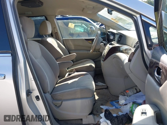 2015 Nissan Quest SV z VIN JN8AE2KP6F9124388, wystawiony jako IAAI lot #42422639 z przebiegiem Nie podano mil oraz . Historia ofert i sprzedaży dostępna na DreamBid. Obrazek 5.