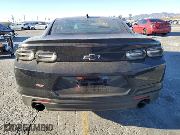 2022 Chevrolet Camaro 1LT with VIN 1G1FB1RSXN0135128, listed as a Copart auction lot 87503625 with 0 mi miles and Salvage Title. Bid and sale history available at carsss.com. Image 6.