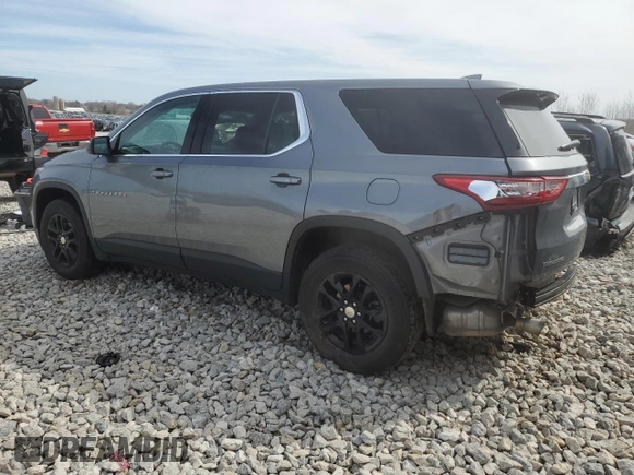 2019 Chevrolet Traverse LS with VIN 1GNERFKW3KJ228465, listed as a Copart auction lot 50274194 with 99,225 mi miles and Salvage Title. Bid and sale history available at carsss.com. Image 2.