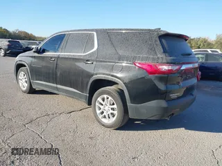 2019 Chevrolet Traverse LS with VIN 1GNERFKWXKJ198719, listed as a IAAI auction lot 40668986 with 99,917 mi miles. Bid and sale history available at carsss.com. Image 3.
