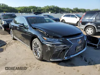 2019 Lexus LS z VIN JTHCYLFF0K5001561, wystawiony jako Copart lot #55027652 z przebiegiem 11 256 mil mil oraz . Historia ofert i sprzedaży dostępna na DreamBid. Obrazek 1.
