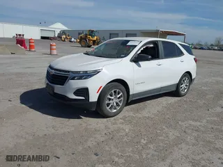 2024 Chevrolet Equinox LS with VIN 3GNAXHEG9RL298768, listed as a IAAI auction lot 41829973 with 10,897 mi miles. Bid and sale history available at carsss.com. Image 17.