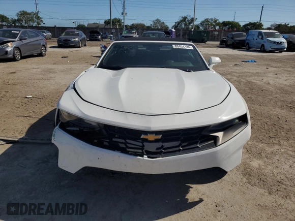 2019 Chevrolet Camaro 1LT with VIN 1G1FB3DS2K0123666, listed as a Copart auction lot 80434184 with 81,195 mi miles and Salvage Title. Bid and sale history available at carsss.com. Image 5.