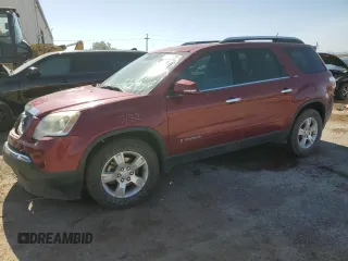 2008 GMC Acadia SLT1 z VIN 1GKER23778J130125, wystawiony jako Copart lot #58595585 z przebiegiem 232 547 mil mil oraz Szkoda całkowita • Salvage title. Historia ofert i sprzedaży dostępna na DreamBid. Obrazek 1.