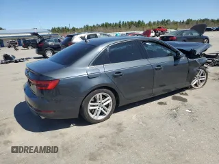 2017 Audi A4 Premium with VIN WAUGNAF49HN018766, listed as a Copart auction lot 55017465 with Not provided miles and Salvage title. Bid and sale history available at DreamBid. Image 3.