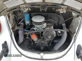 1976 Volkswagen Beetle with VIN 1562109448, listed as a Copart auction lot 48536135 with 10,295 mi miles and Salvage Title. Bid and sale history available at DreamBid. Image 11.