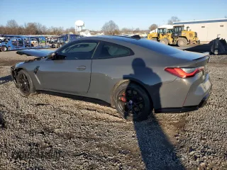 2022 BMW M4 Competition xDrive with VIN WBS43AZ00NCK01848, listed as a Copart auction lot 84823524 with 0 mi miles and Salvage Title. Bid and sale history available at carsss.com. Image 2.