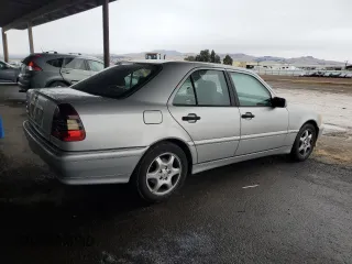1998 Mercedes-Benz C 230/260/280/320 with VIN WDBHA29G3WF738679, listed as a Copart auction lot 81858234 with 137,164 mi miles and Salvage Title. Bid and sale history available at carsss.com. Image 3.