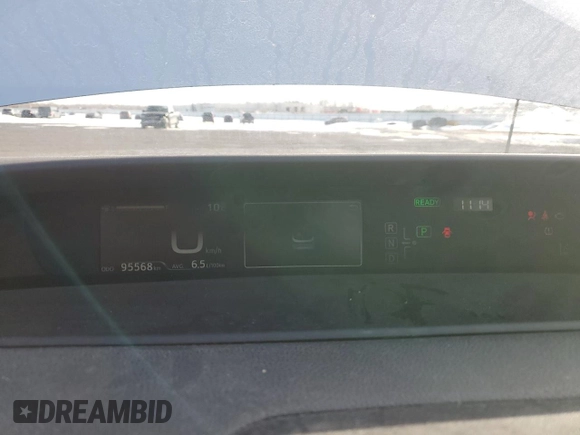 2020 Toyota Prius LE with VIN JTDL9RFU1L3016731, listed as a Copart auction lot 49089155 with 95,568 mi miles and Salvage Title. Bid and sale history available at DreamBid. Image 9.